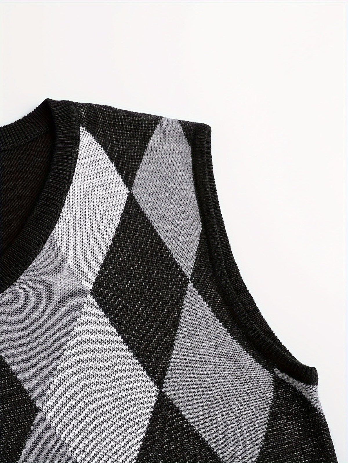 Gilet Argyle da Uomo con Scollo a V — foto 4
