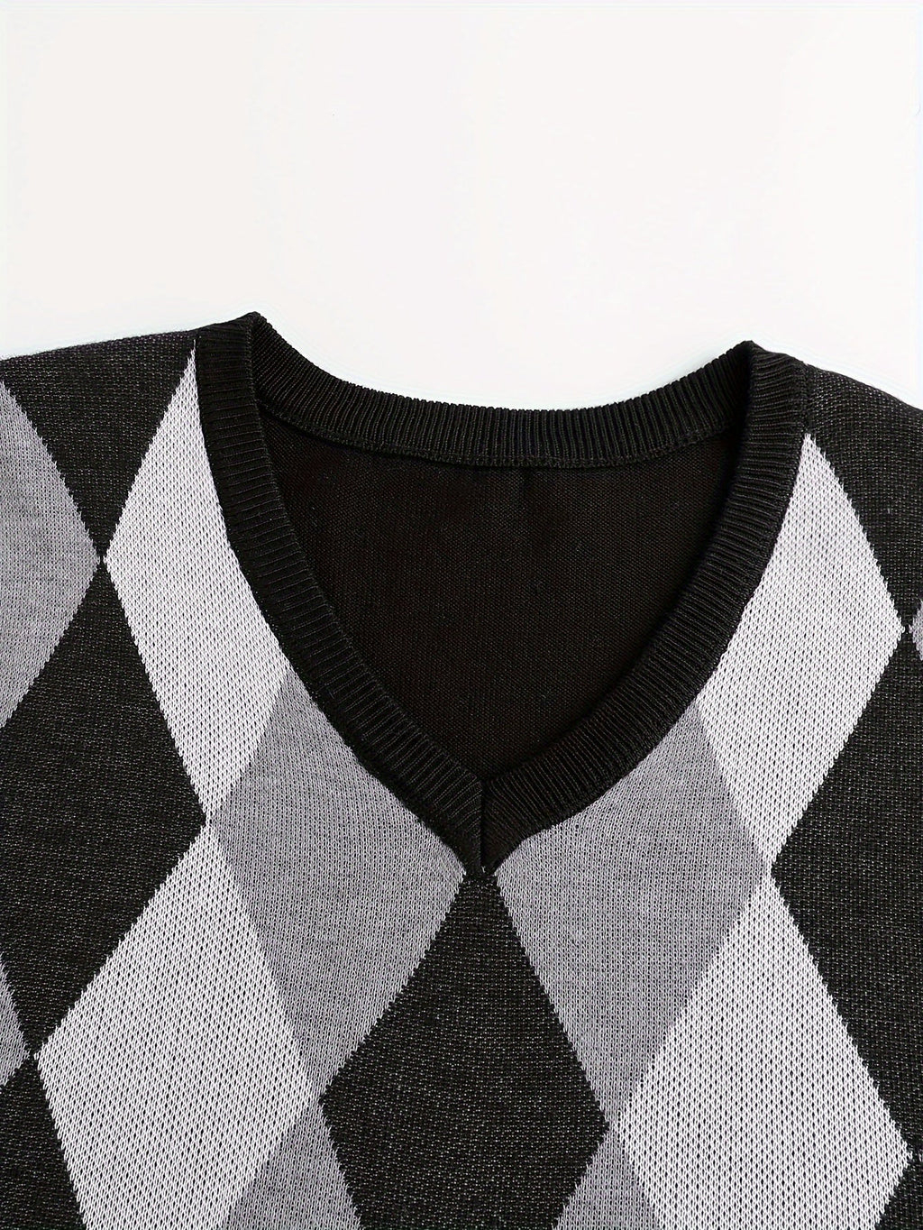 Gilet Argyle da Uomo con Scollo a V — foto 5