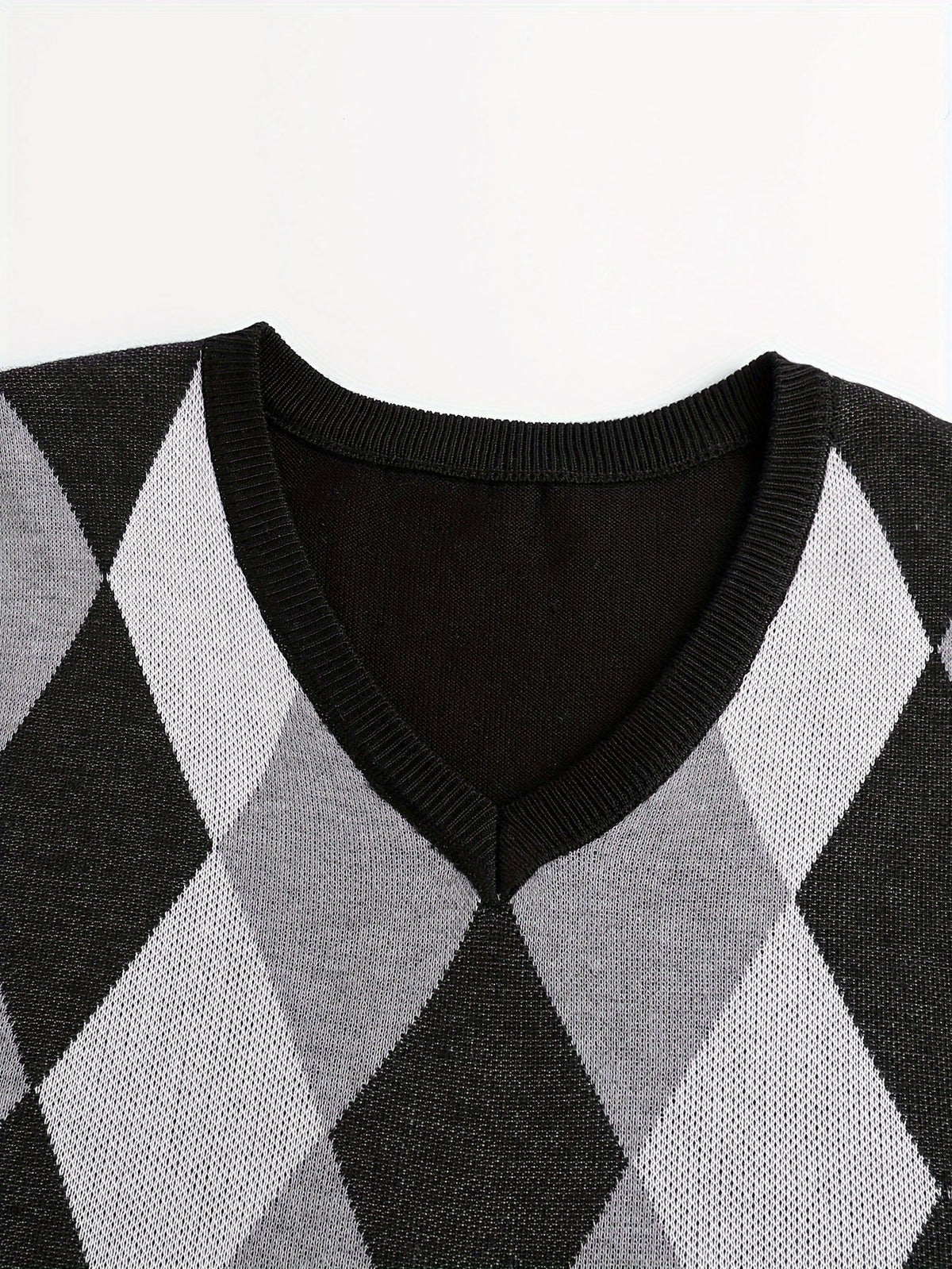 Gilet Argyle da Uomo con Scollo a V — foto 5