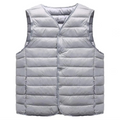 Gilet Imbottito da Uomo con Scollo a V