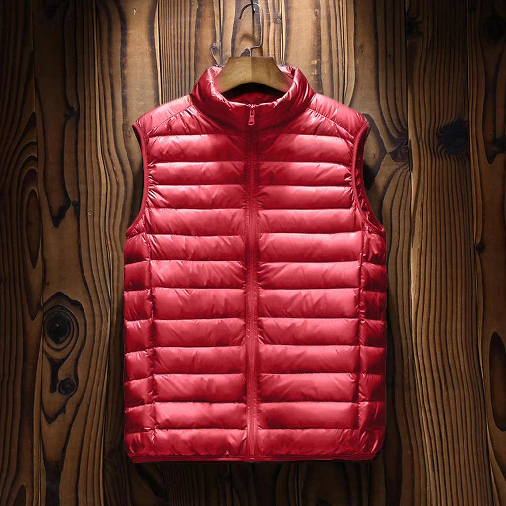 Gilet Imbottito da Uomo con Scollo a V — foto 3
