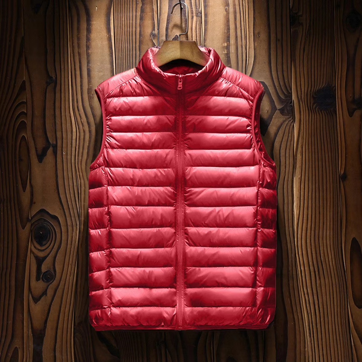 Gilet Imbottito da Uomo con Scollo a V — foto 3