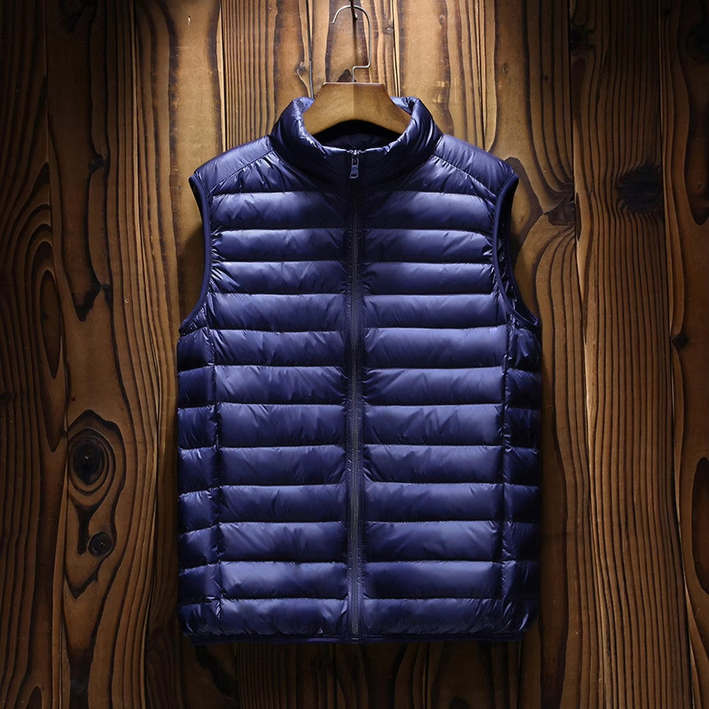 Gilet Imbottito da Uomo con Scollo a V — foto 4