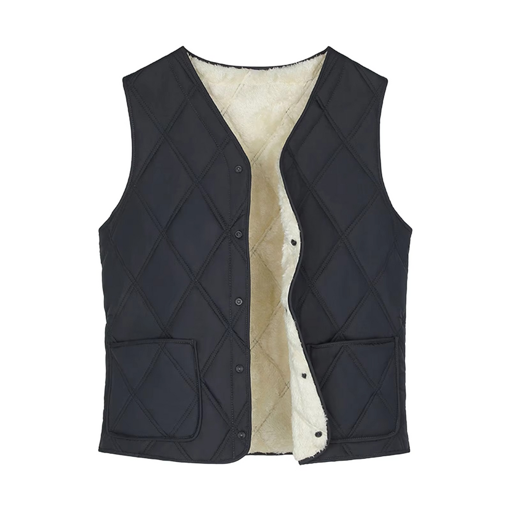Gilet Imbottito da Uomo con Scollo a V — foto 5