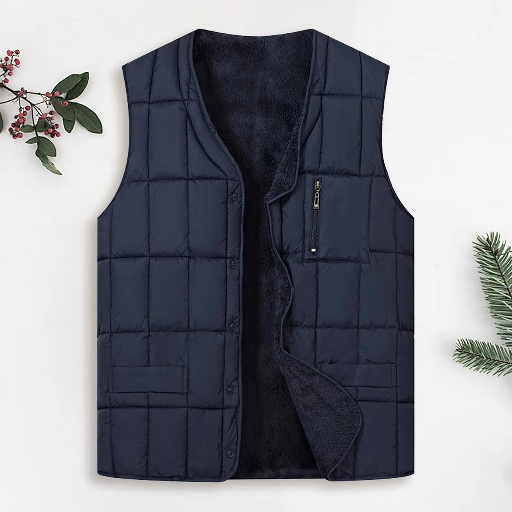 Gilet Imbottito da Uomo con Scollo a V — foto 6