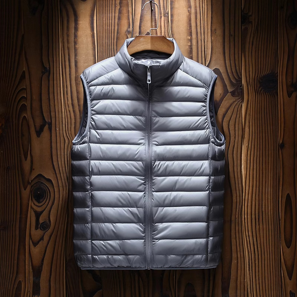 Gilet Imbottito da Uomo con Scollo a V — foto 8