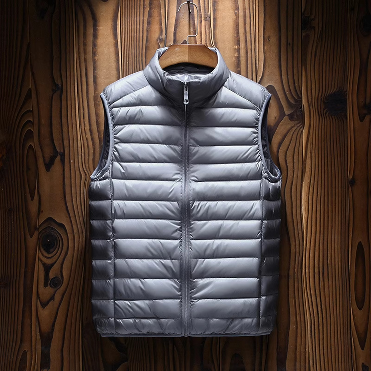 Gilet Imbottito da Uomo con Scollo a V — foto 8
