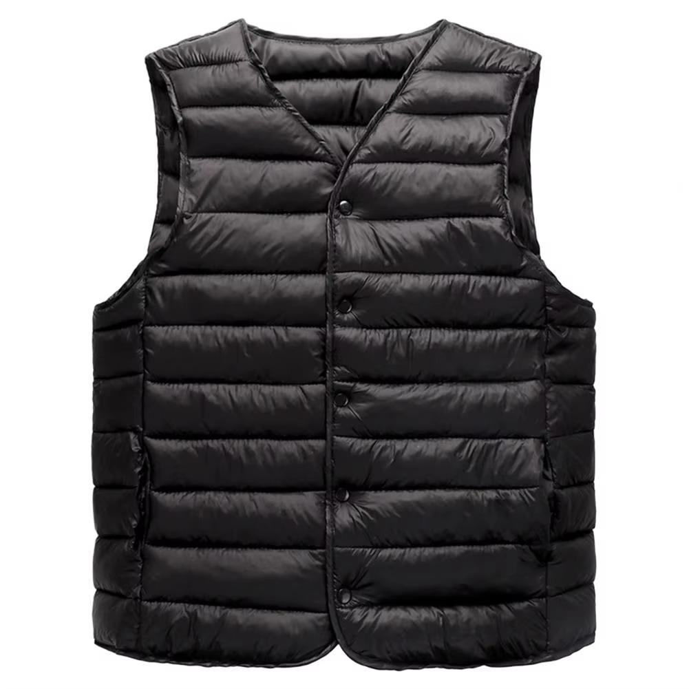 Gilet Imbottito da Uomo con Scollo a V — foto 9