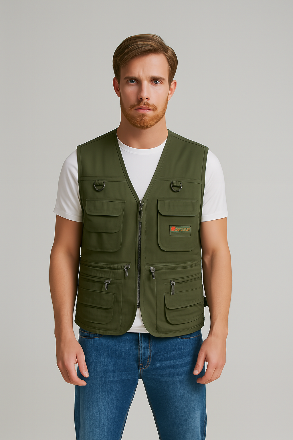 Gilet Leggero da Uomo Multitasche per Escursioni — foto 5