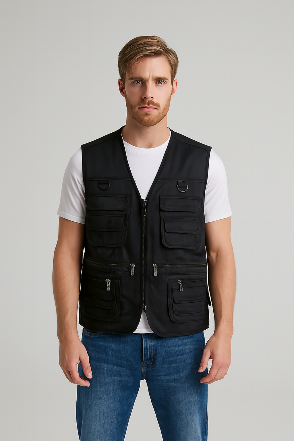 Gilet Leggero da Uomo Multitasche per Escursioni — foto 6