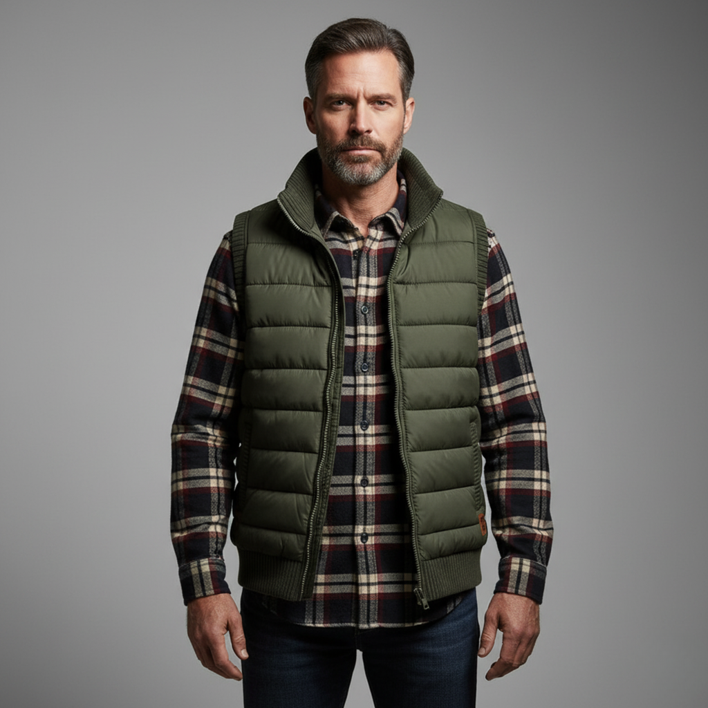 Gilet Multitasche da Uomo in Pile per Outdoor — foto 3
