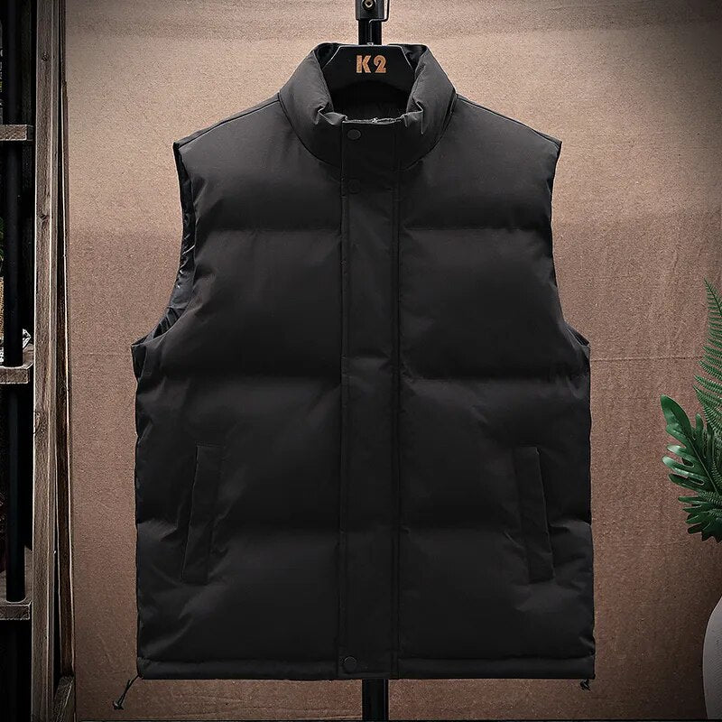 Gilet Trapuntato da Uomo Imbottito con Tasche — foto 3