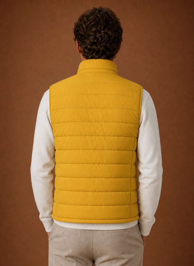 Gilet Trapuntato da Uomo Leggero Smanicato — foto 15