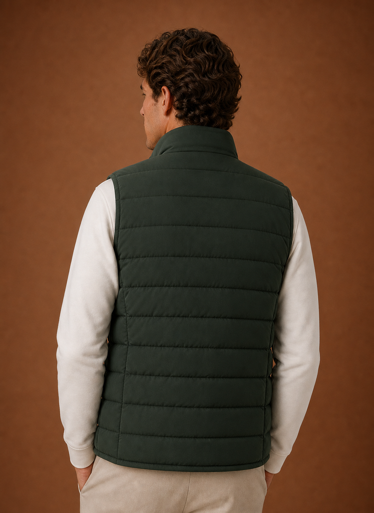 Gilet Trapuntato da Uomo Leggero Smanicato — foto 6