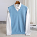 Gilet da Uomo in Maglia Leggera Scollo a V