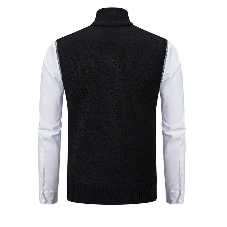 Gilet da Uomo in Tweed con Zip Intera — foto 6