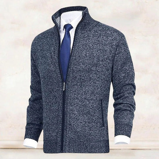 Gilet da Uomo con Zip Intera e Taglio Dritto — foto 12