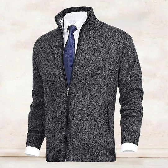 Gilet da Uomo con Zip Intera e Taglio Dritto — foto 2