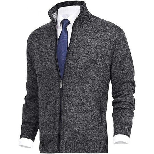Gilet da Uomo con Zip Intera e Taglio Dritto — foto 8
