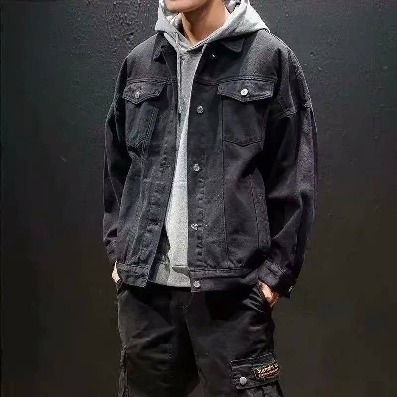 Giubbotto di Jeans da Uomo con Quattro Tasche — foto 6