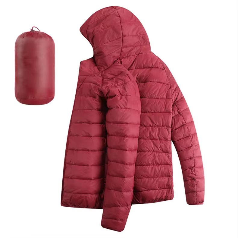 Giubbotto Leggero da Uomo con Cappuccio e Tasche Zip — foto 11