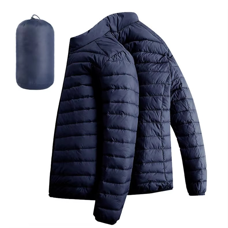 Giubbotto Leggero da Uomo con Cappuccio e Tasche Zip — foto 5