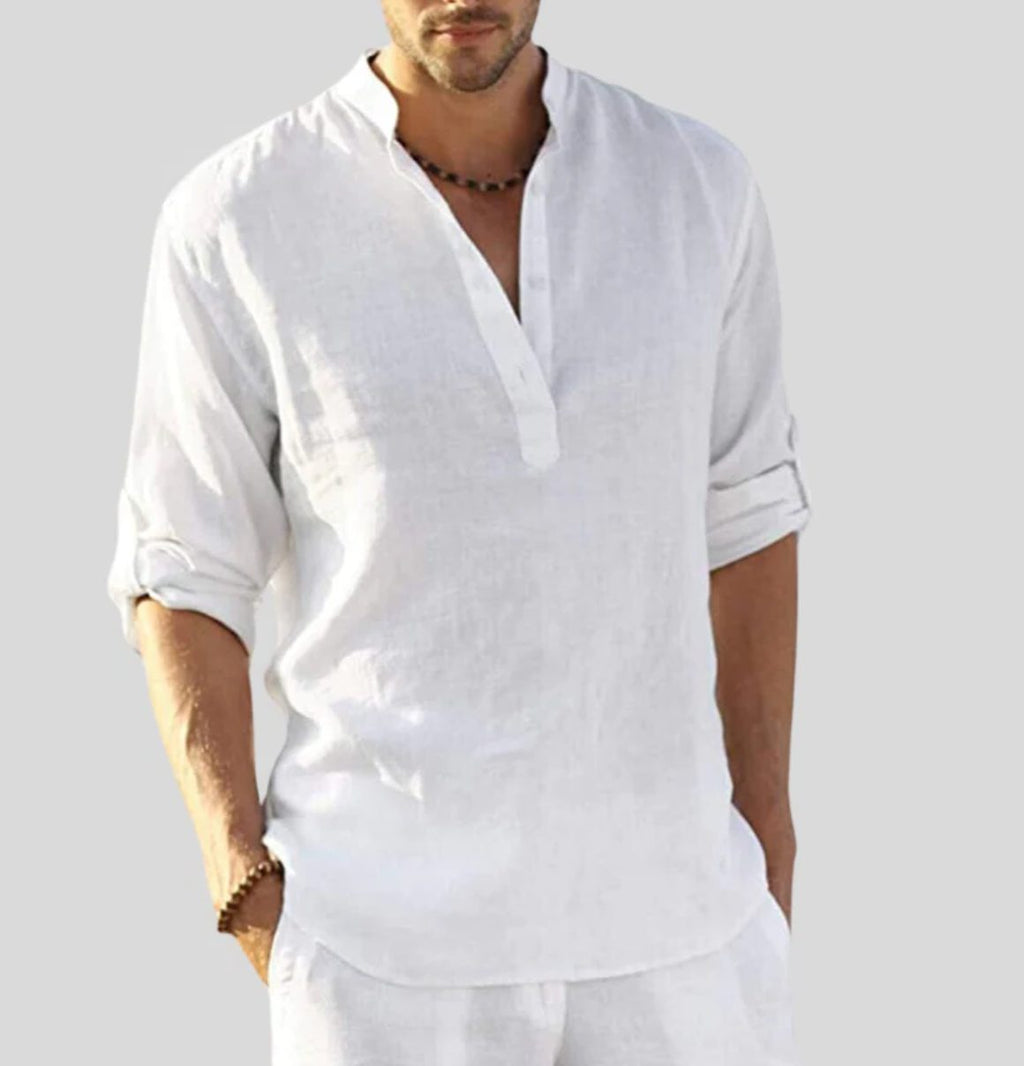 Henley da Uomo a Maniche Lunghe Comoda — foto 7