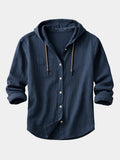 Camicia da Uomo con Cappuccio Versatile