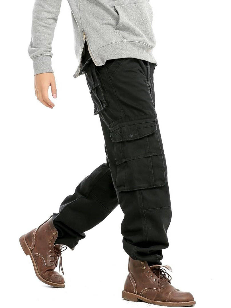 Jeans Cargo da Uomo Gamba Larga Multitasca — foto 6