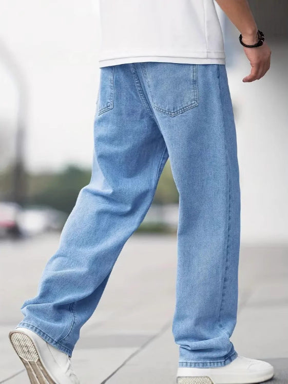 Jeans Dritti da Uomo con Tasche Oblique — foto 2