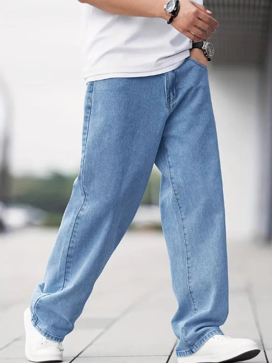 Jeans Dritti da Uomo con Tasche Oblique — foto 4