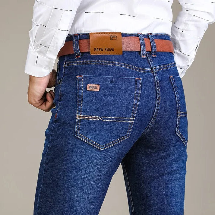 Jeans Slim Elasticizzati da Uomo a Vita Regolare — foto 3