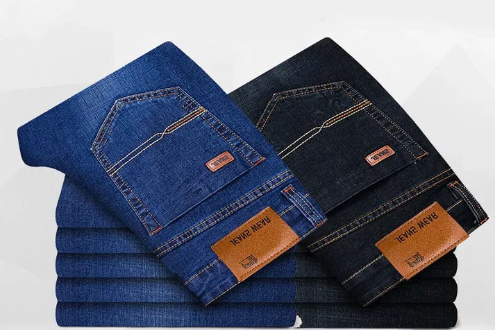 Jeans Slim Elasticizzati da Uomo a Vita Regolare — foto 7