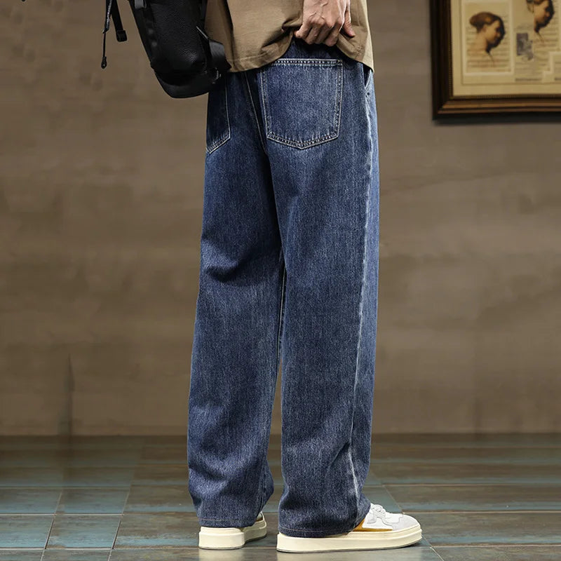 Jeans Wide Leg da Uomo con Coulisse Elastica — foto 2