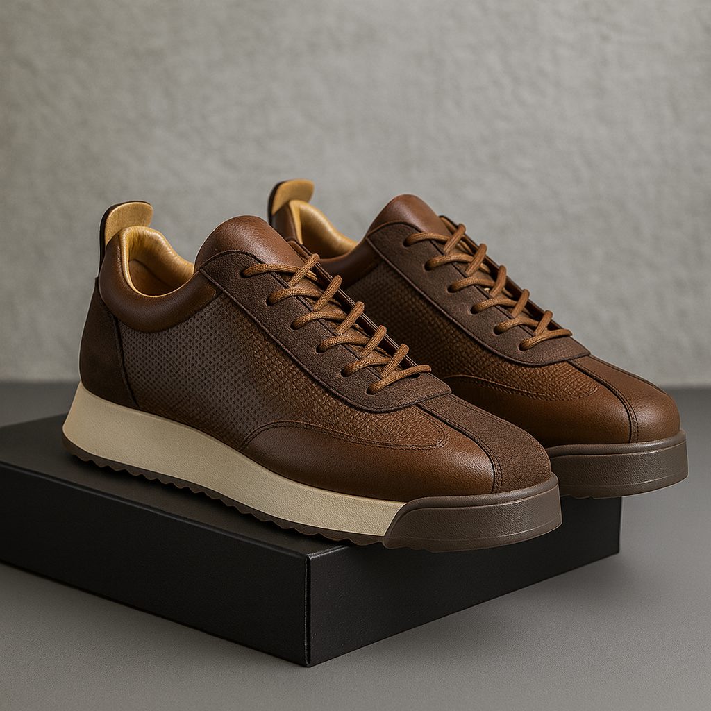 Sneakers Platform da Uomo dallo Stile Moderno — foto 2