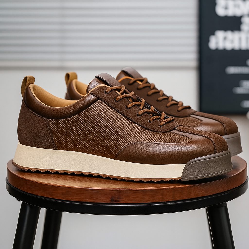 Sneakers Platform da Uomo dallo Stile Moderno — foto 4