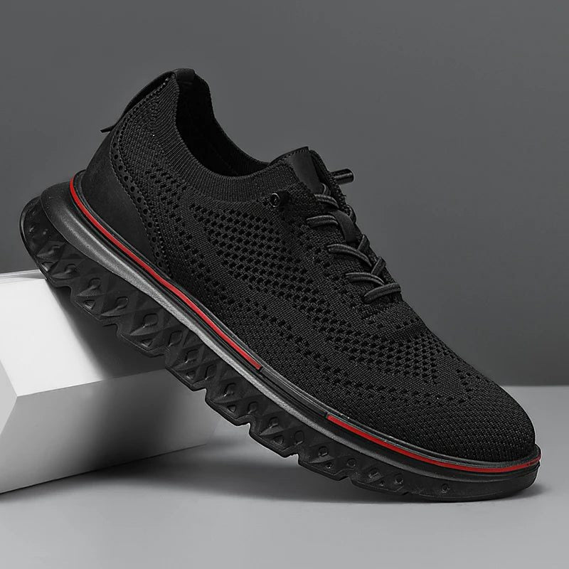 Sneakers da Uomo con Dettagli in Pelle — foto 4