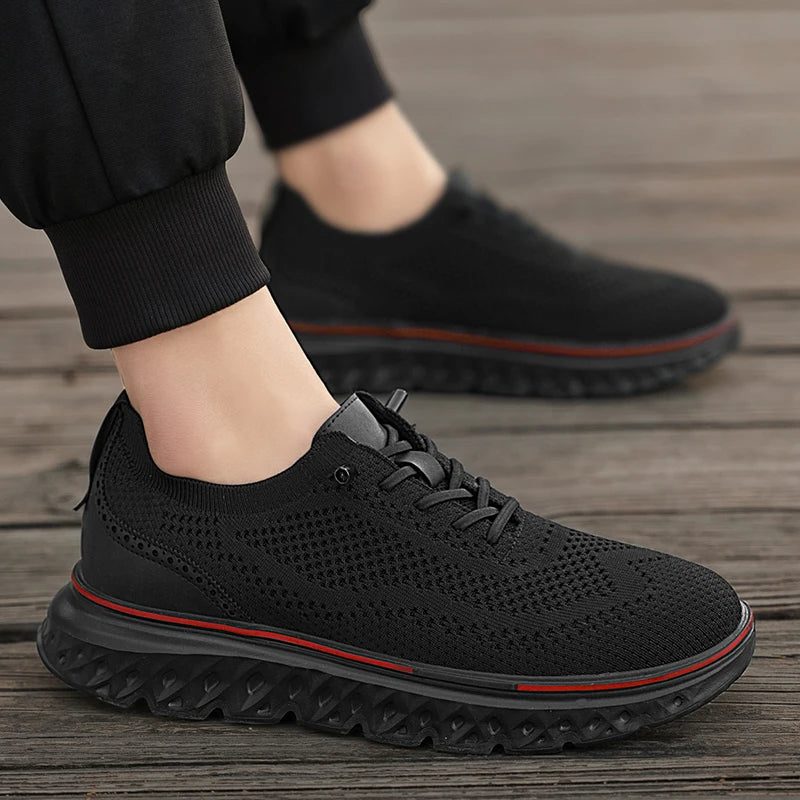 Sneakers da Uomo con Dettagli in Pelle — foto 7