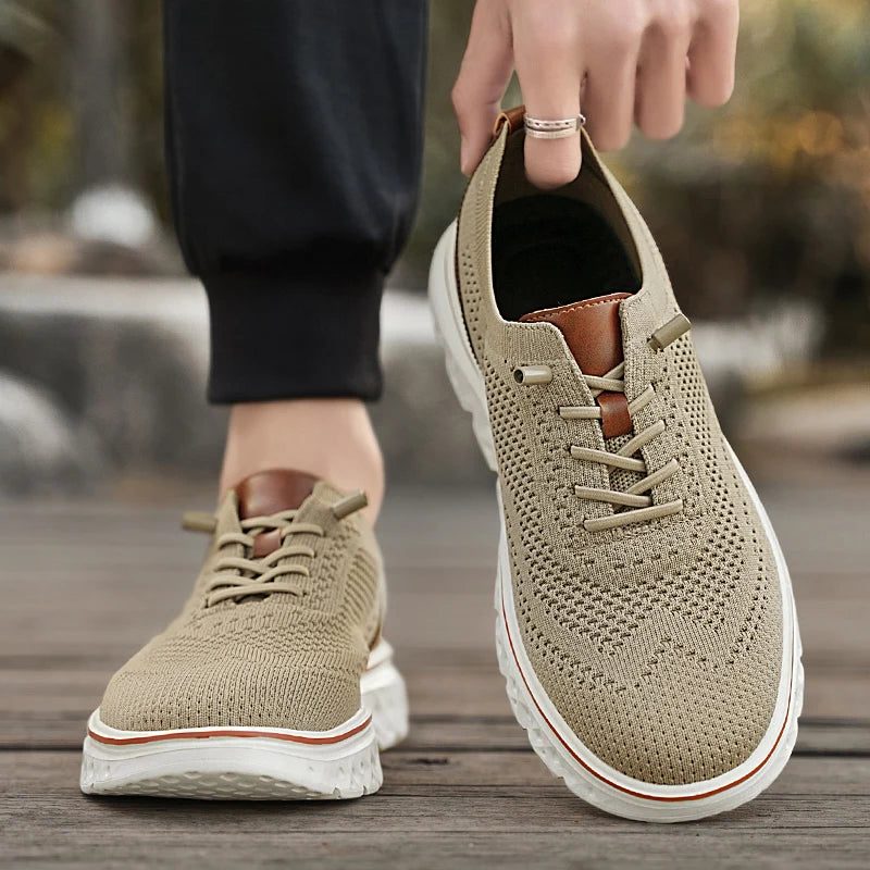 Sneakers da Uomo con Dettagli in Pelle — foto 8