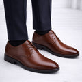 Scarpe Derby da Uomo Eleganti in Pelle