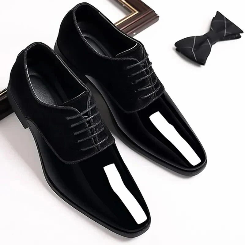 Scarpe Stringate Oxford da Uomo Bicolore — foto 6