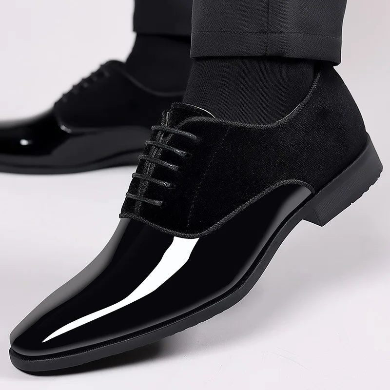 Scarpe Stringate Oxford da Uomo Bicolore — foto 7