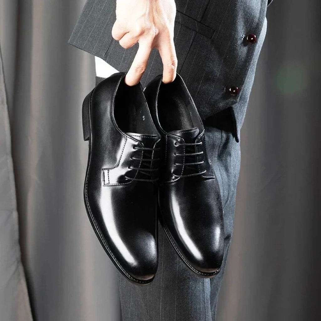 Scarpe Derby da Uomo Punta Affusolata