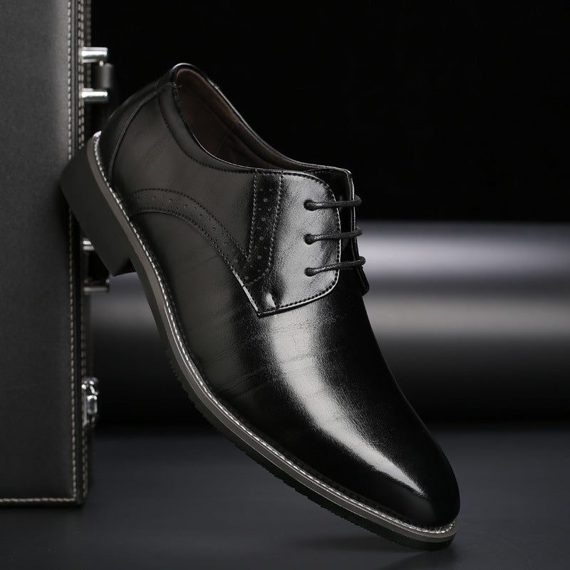 Scarpe Eleganti da Uomo Allacciate Punta Stretta