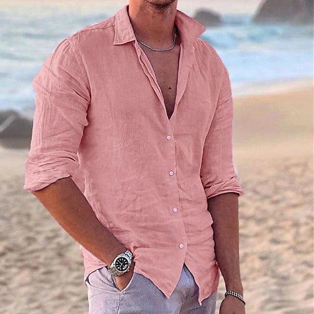 Camicia Button-Down da Uomo Vestibilità Rilassata — foto 2