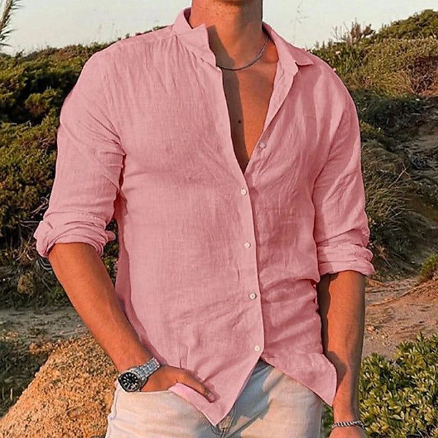 Camicia Button-Down da Uomo Vestibilità Rilassata — foto 3