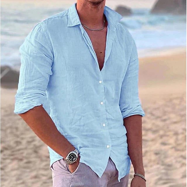Camicia Button-Down da Uomo Vestibilità Rilassata — foto 9