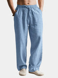 Pantaloni da Uomo Gamba Dritta Estivi