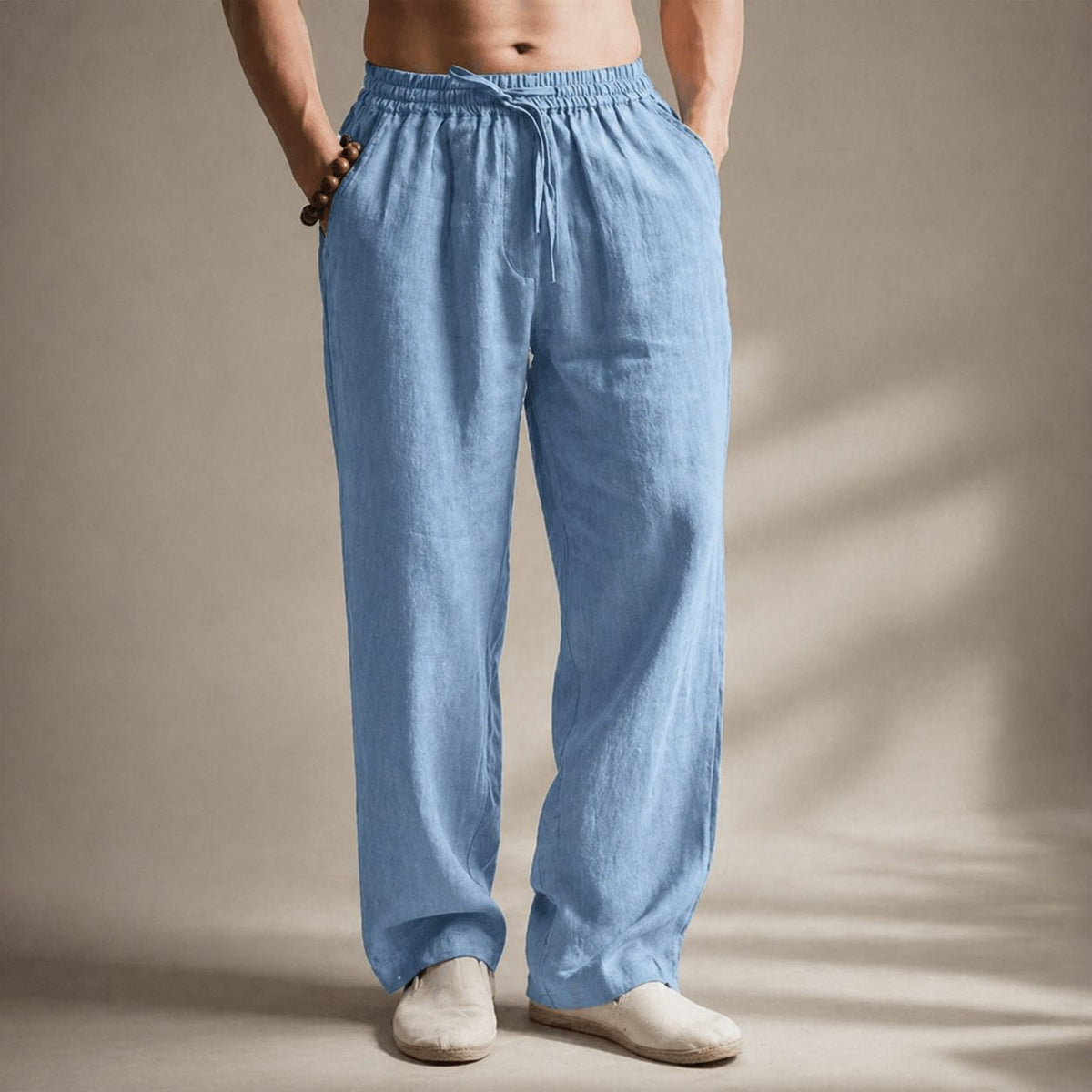 Pantaloni da Uomo Gamba Dritta Estivi — foto 2