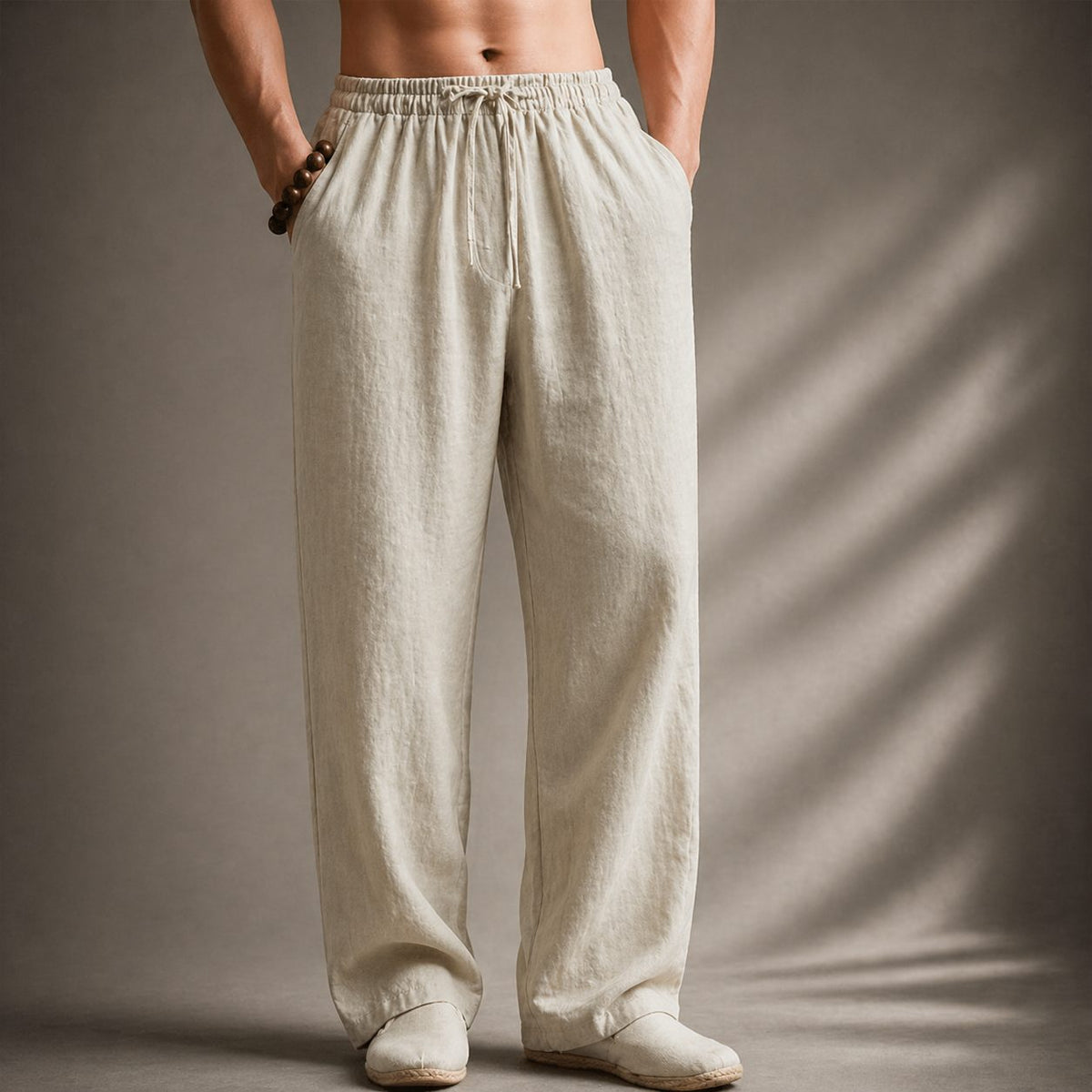 Pantaloni da Uomo Gamba Dritta Estivi — foto 7